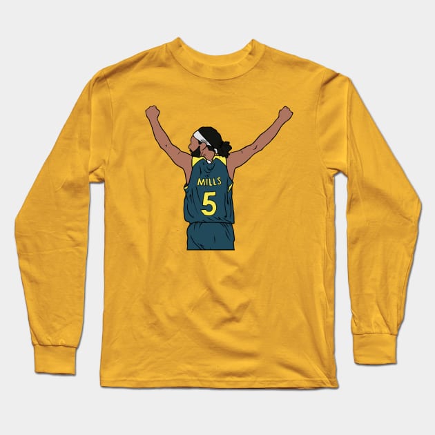 Patty Mills Australia Long Sleeve T-Shirt by rattraptees